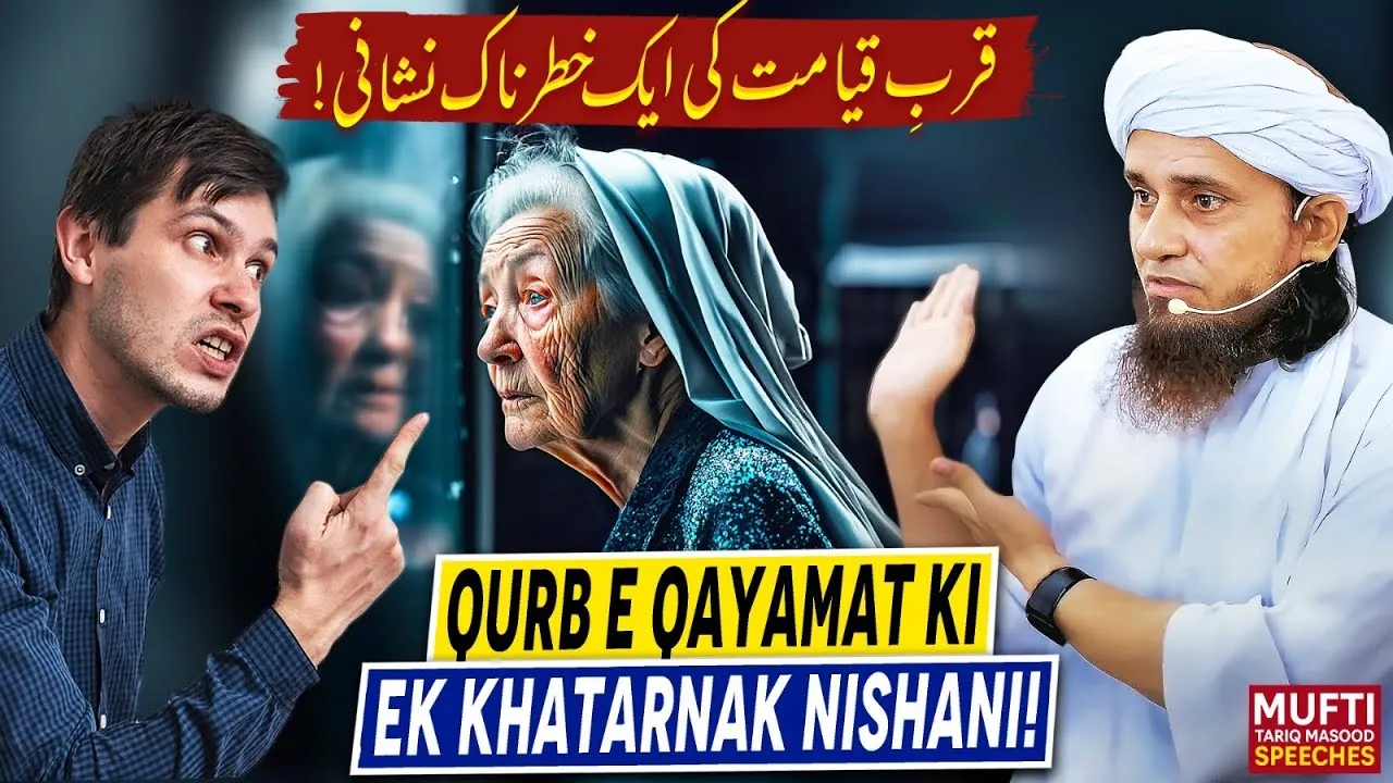 Qurb E Qaymat Ki EK Khatarnak Nishani | Mufti Tariq Masood Speeches